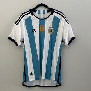 Adidas Argentina 2022 World Cup Home Jersey size XL Slim Fit